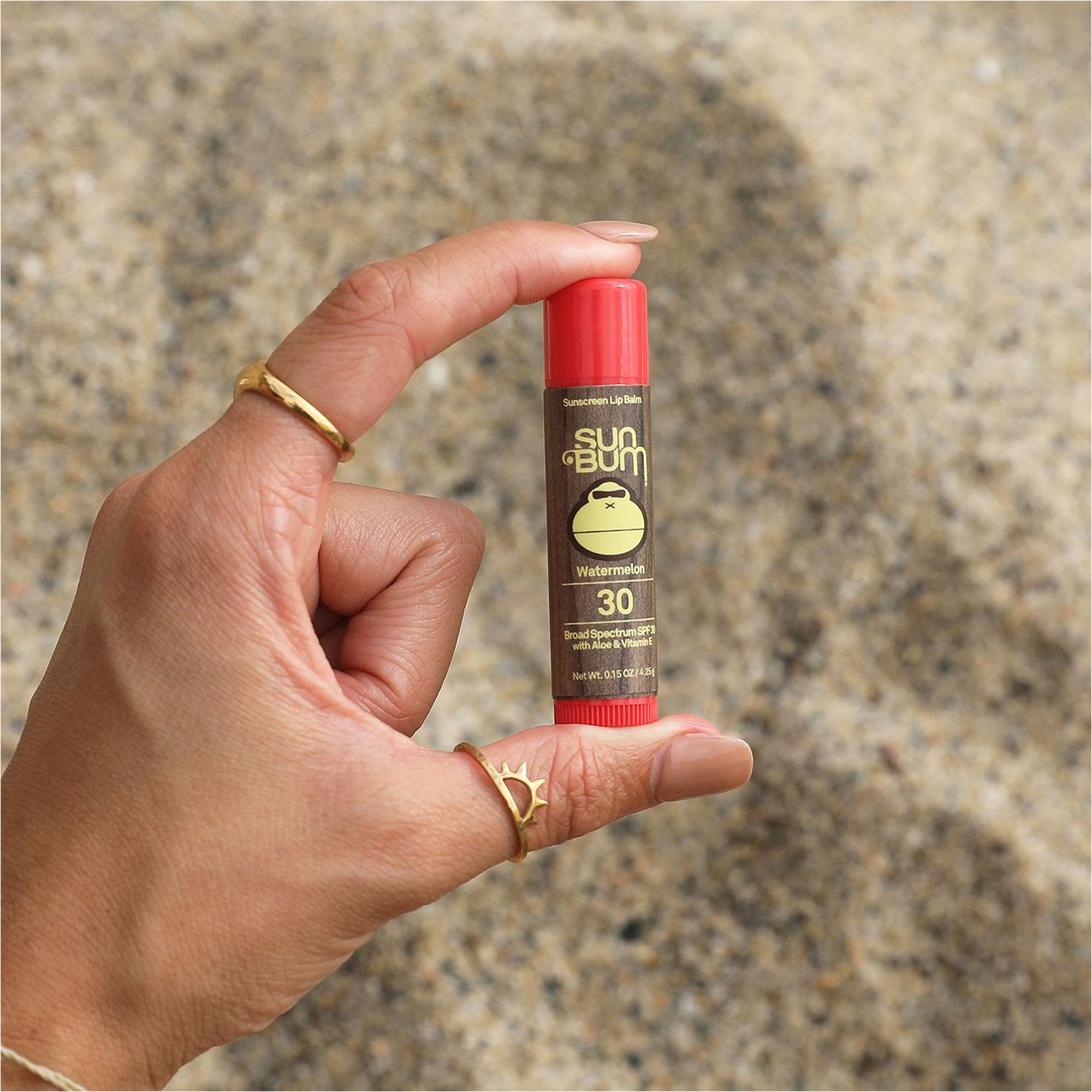 2026 Sun Bum Original 30 SPF Sunscreen CocoBalm Lip Balm 4.25g SB338796 - Watermelon